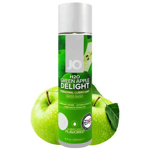 System JO - Owocowy lubrykant smakowy - jabłko, 120 ml