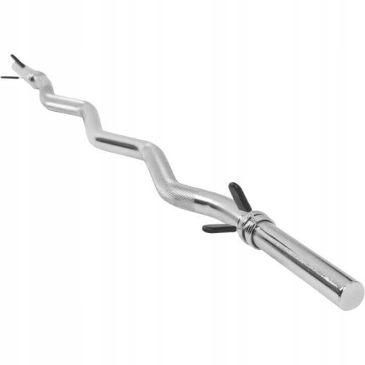 Gryf lekko łamany zatrzaskowy 120 cm / 30 mm stal