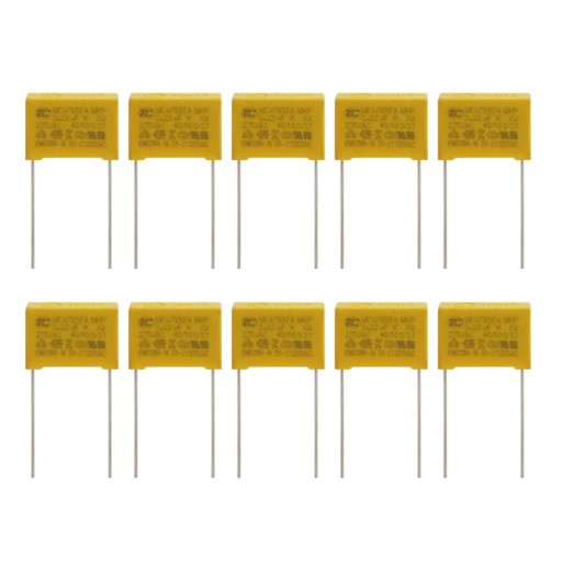 10 . AC 275 V 0,22 uF Kondensatory bezpieczeństwa z folii