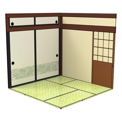 1/12 car Scene background display case Interior