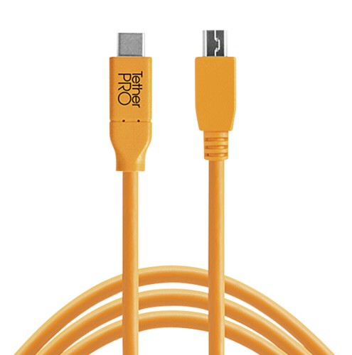 Tether Tools USB-C na 2.0 Micro-B 5-Pin 4,60m poma