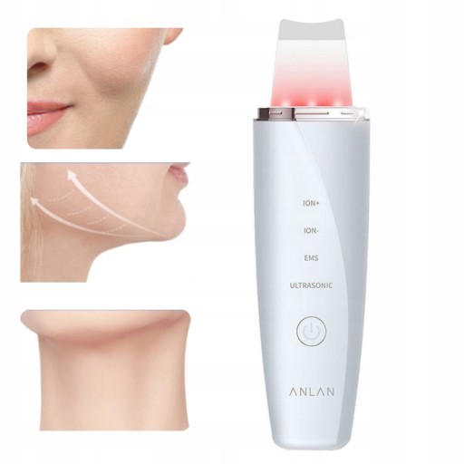 PEELING KAWITACYJNY ANLAN JONIZACJA Z TERAPIĄ ŚWIETLNĄ MIKROPRĄDOWY LIFTING