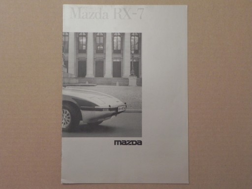 Prospekt - MAZDA RX-7 - 1985 r
