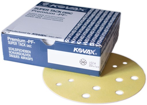 Krążek ścierny Kovax Premium 152mm 15 otw. P120 568-0120 opakowanie 50 szt.