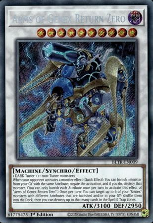 Yu-Gi-Oh! TCG: Arms of Genex Return Zero (BLTR)
