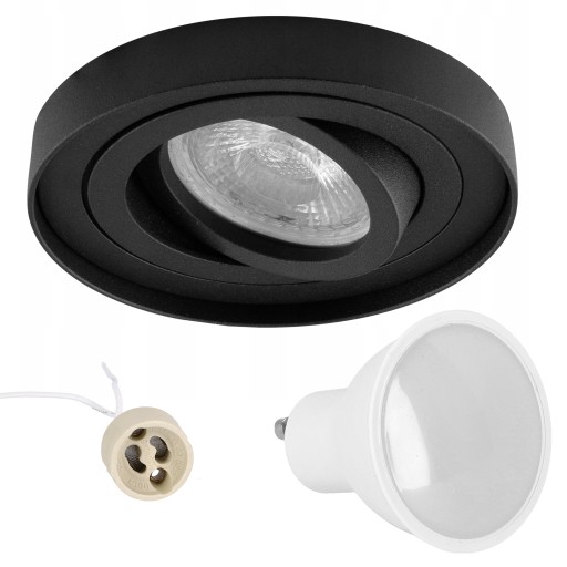 OPRAWA PODTYNKOWA HALOGENOWA TUBA LED + 9W GU10