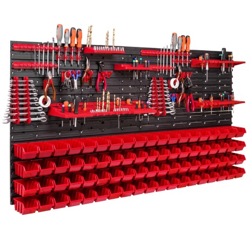 Tablica warsztatowa narzędziowa 156 x 78cm ścianka