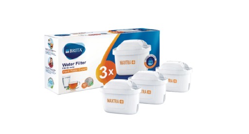 3 SZT. WKŁAD FILTR BRITA MAXTRA + HARD TWARDA WODA