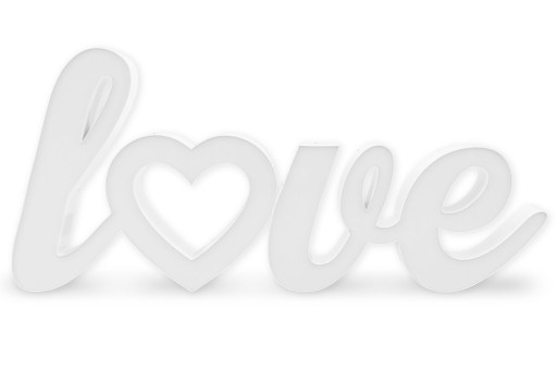 Pisane kolorowe LOVE LED RGB dekoracja PRODUCENT