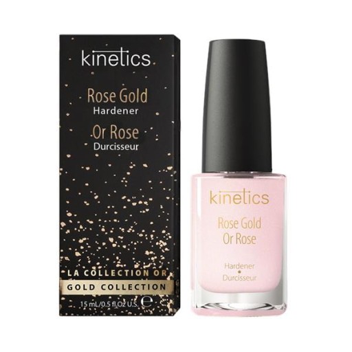 Kinetics Rose Gold Odżywka wzmacniająca do paznokci Różowe Złoto 15ml