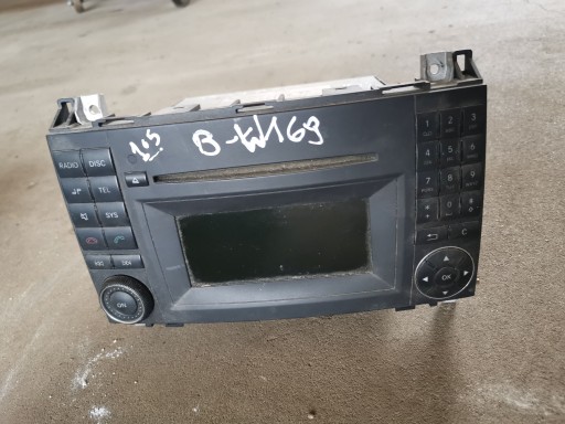 RADIO CD A1699002000 MERCEDES A W169 W245 SPRINTER