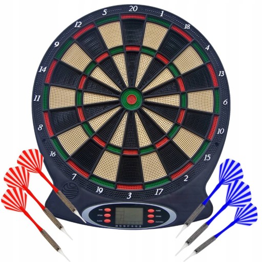 Enero DART ELEKTRONICZNY 43 cm + rzutki - WJ-100 - CLASSIC