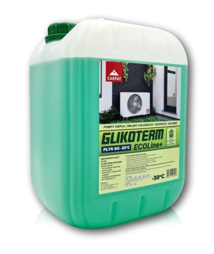 GLIKOL PROPYLENOWY EKO PŁYN POMPY CIEPŁA -30°C 10L