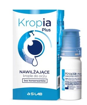 KROPIA Plus nawilżające krople do oczu 10 ml