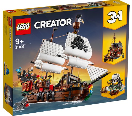 Lego Creator Statek piracki 3w1 31109