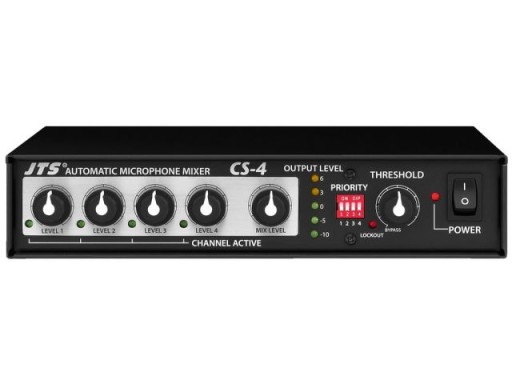 Monacor CS-4 Automatyczny mikser mikrofonowy