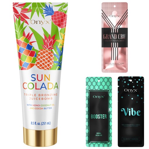 Onyx Suncolada Balsam do opalania w solarium z bronzerem 251 ml