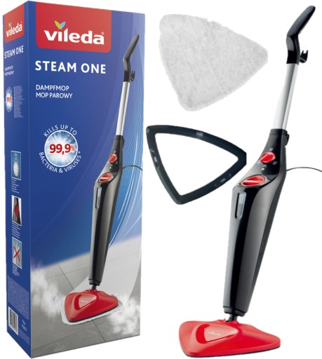 MOP PAROWY STEAM ELEKTRYCZNY 1550 w wkłady Vileda