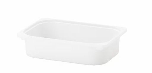 IKEA TROFAST Pojemnik, biały, 42x30x10 cm