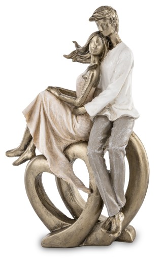 Figura para zakochani ona i on serce prezent