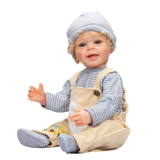 LALKA REBORN BOBAS Dziewczynka jak żywa! 49CM