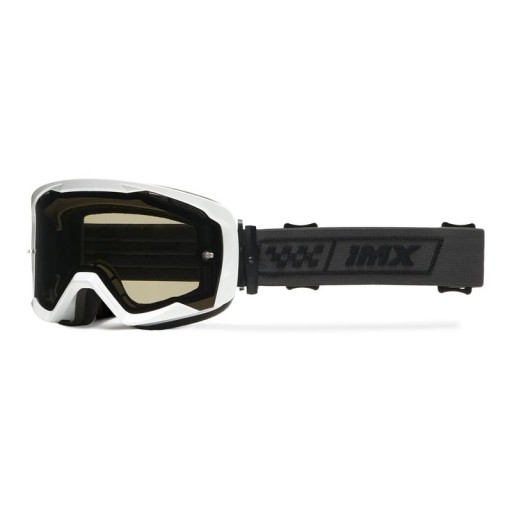 Gogle IMX ENDURANCE RACE WHITE GLOSS/BLACK GRATISY