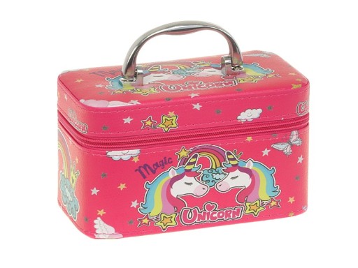 KUFEREK, KOSMETYCZKA, WALIZKA S JEDNOROŻEC unicorn