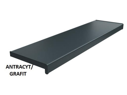 Parapet wewnętrzny PCV GRAFIT 20cm. Najtaniej!