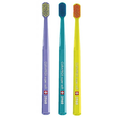 3x CURAPROX SUPERSOFT CS3960 - miękka szczoteczka do zębów