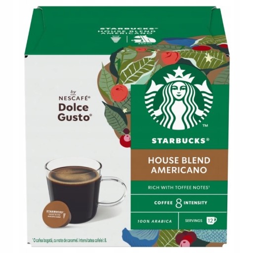 STARBUCKS AMERICANO Dolce Gusto 12 sztuk