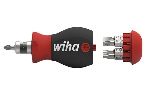 Wiha 43613 Wkrętak z magazynkiem bitów Stubby