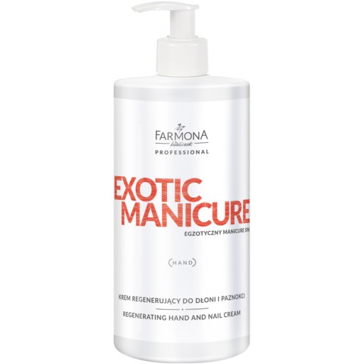 Farmona EXOTIC MANICURE Krem regenerujący do dłoni