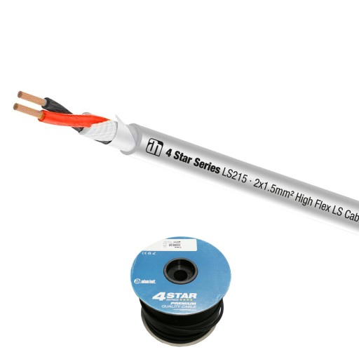 ADAM HALL LS215W OFC PRZEWÓD GŁOŚNIKOWY 2x1.5mm