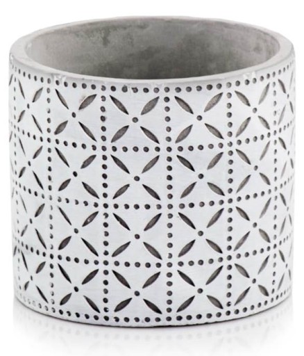 Osłonka Ceramiczna BETON DEKORACYJNY doniczka 14cm