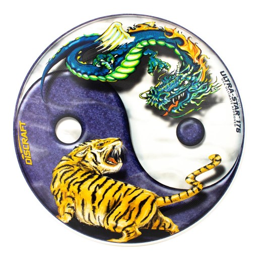 DYSKI DISCRAFT 175 G. ULTIMATE FRISBEE Supercolor Yin-Yang