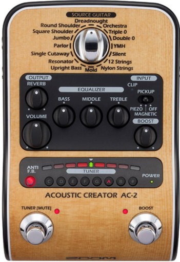 Multiefekt Gitarowy - Zoom AC2