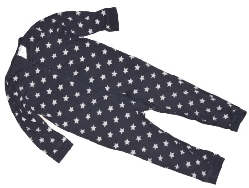 H&M RAMPERS PIŻAMKA GWIAZDKI 2L 92