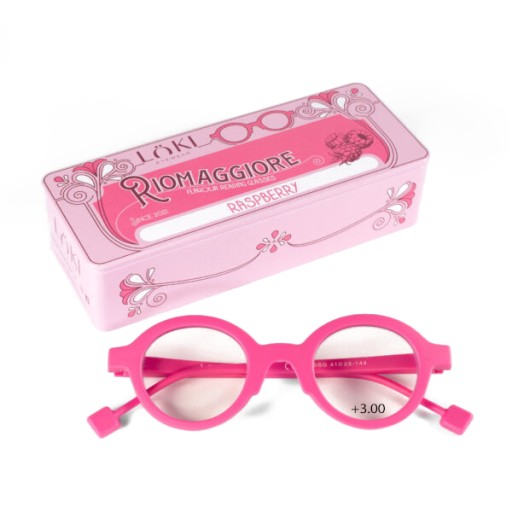 +3.0 Plusy LOKI - ITALY Okulary do komputera Blue Block okulary do czytania
