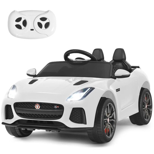 Elektryczny samochód auto dla dzieci Jaguar F-Type SVR 2-osobowy + pilot