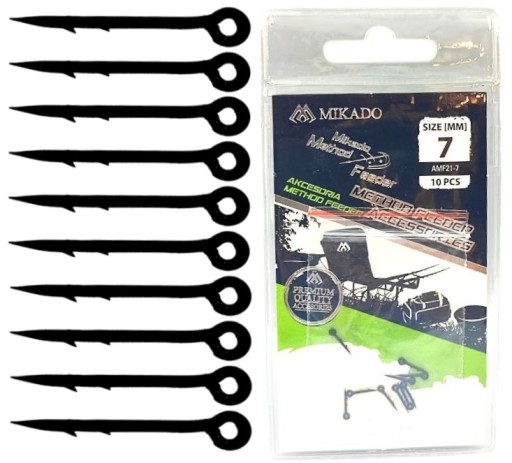 IGŁA bagnet 7mm do kulek i pelletu method 10szt