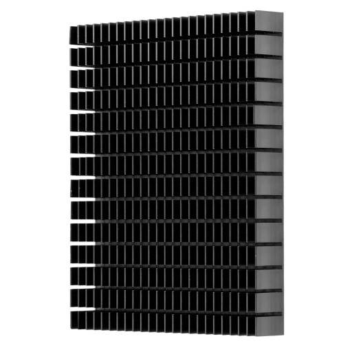 RADIATOR 150x120x20mm ALUMINIOWY CZARNY