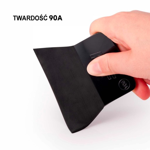 RAKLA, ŚCIĄGACZKA TRAPEZ DO FOLII PPF - 3 TWARDOŚCI - TWARDOŚĆ 90A