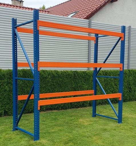 REGAŁY MAGAZYNOWE, REGAŁ POLYPAL H-2,85m L-2,7m