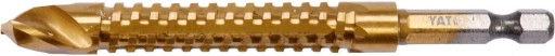 WIERTŁO FREZUJĄCE DO METALU 10,0MM HSS-TiN HEX