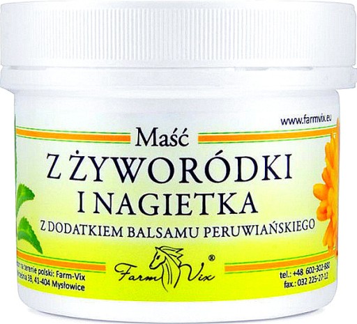 MAŚĆ Z ŻYWORÓDKI I NAGIETKA 150 ML / FARM-VIX
