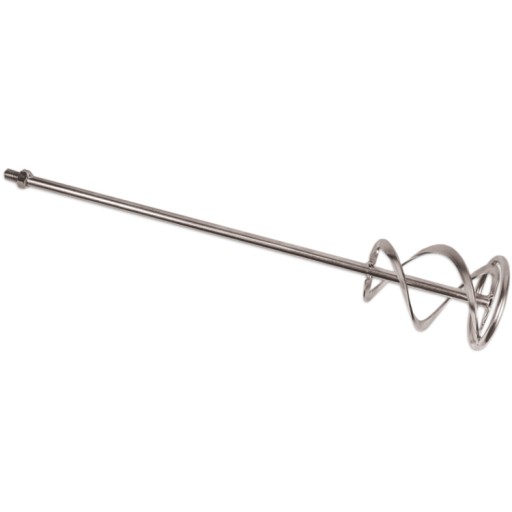 Mieszadło ślimakowe z gwintem 140 x 600 x 14 mm