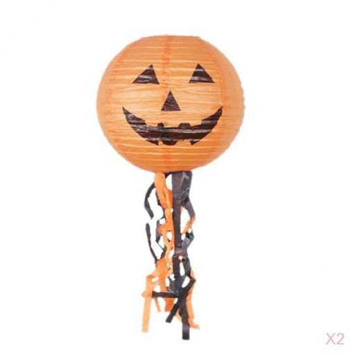 Wysokiej jakości latarnia na Halloween Wystrój przyjęcia świątecznego Straszny 2 szt