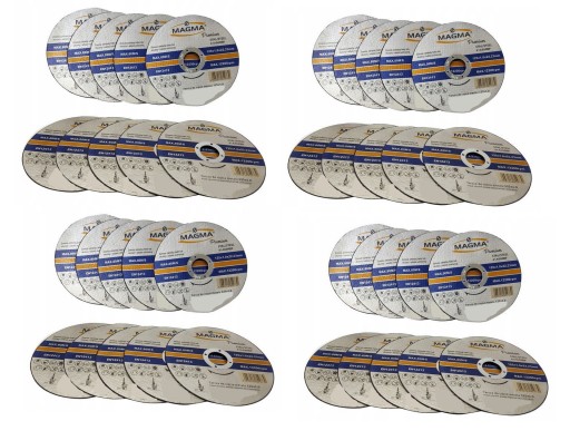 50 Tarcz do cięcia stali metal 125 x 1 flex diax