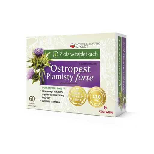 Colfarm Ostropest plamisty Forte 60 tabletek