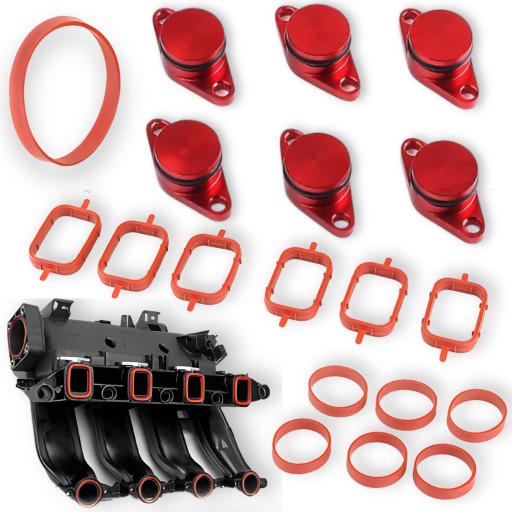ZAŚLEPKI KOLEKTORA SSĄCEGO 32mm BMW M57 E46 E60 X3 E90 3.0 3.0D Uszczelki